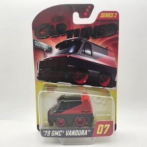 MGA CarTuned Series 2 No 07 79 GMC Vandura Series 2 Black Walgreens A-Team Van